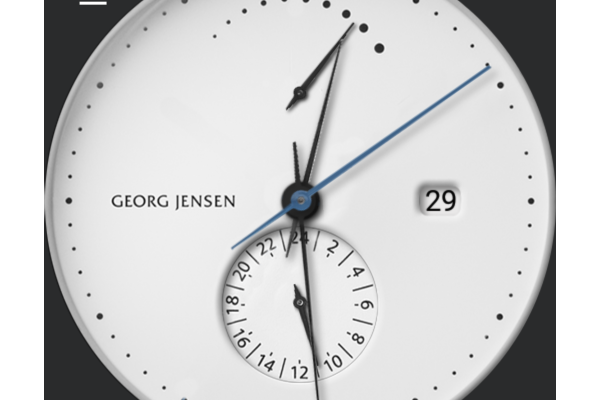 Georg Jensen - Koppel GMT Power Reserve w/ invert colors