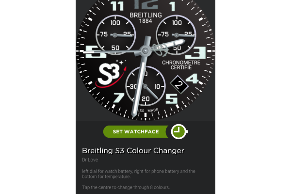 Breitling S3 Colour Changer