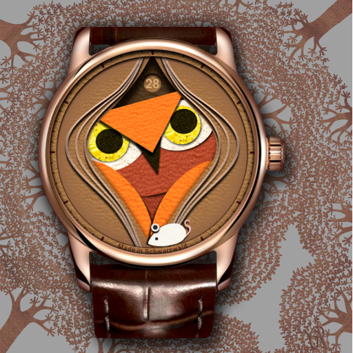 Owl on the Prowl (Paper Art Series)
