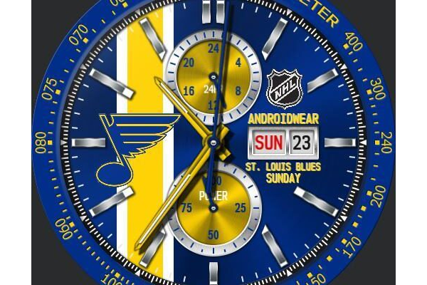 St. Louis Blues Retro NHL Modular Racer by QWW