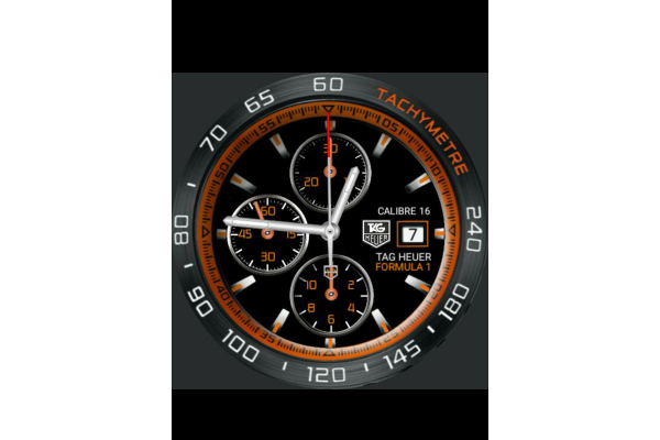 Tag Formula 1 Orange with Dim