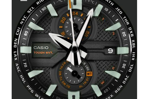 Casio Gshock GW100 ~ Multi-tap Dim