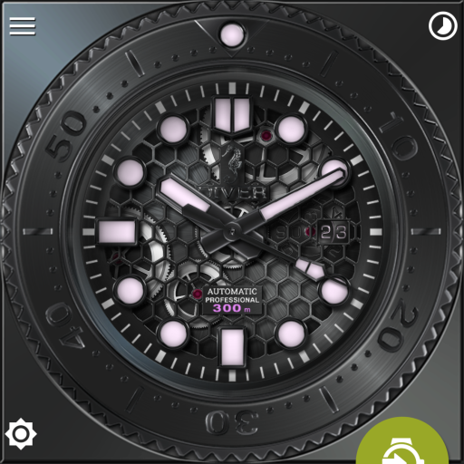 Inferno Diver Seahorse Skeleton M170615v5 Gun Metal Edition