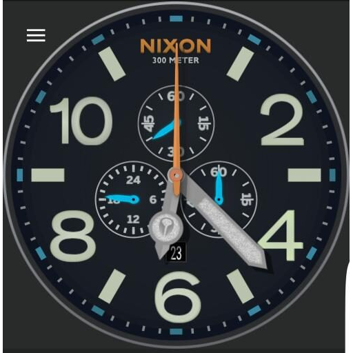 Nixon CHRONO Black/Multi
