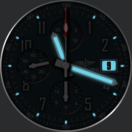 breitling avenger bandit slo glo options
