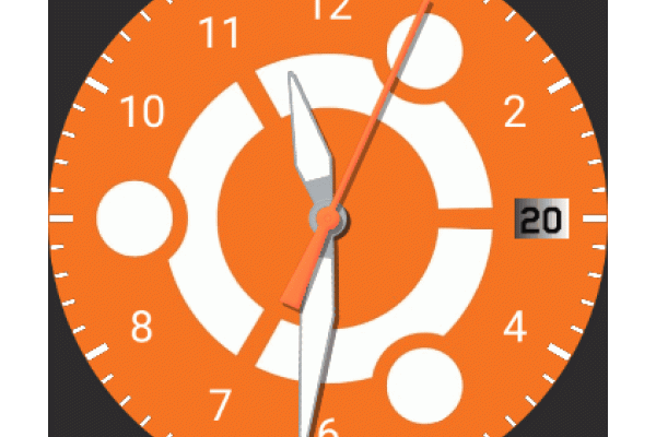 Ubuntu Logo Watch