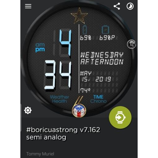 #boricuastrong series v7.162 ana-digi