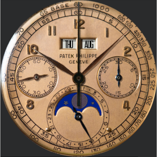 Vintage Patek Philippe Moonphase Chronograph Tribute
