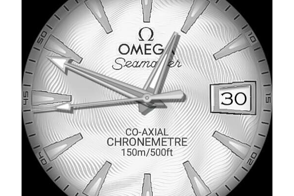 Omega Seamaster Co-Axial White Dial