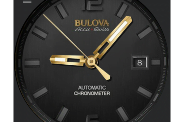 Bulova Accu-Swiss with added ambient glow mode