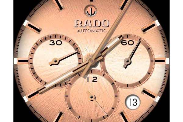 RADO HYPERCHROME Automatic Chronograph Rose Gold Dial