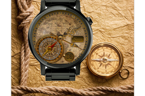Nautical Map Watch