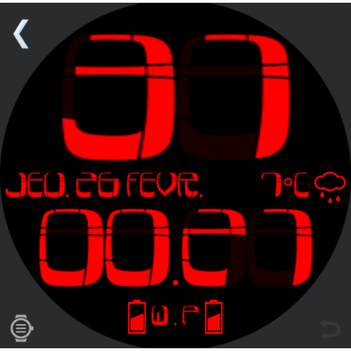 Swatch Touch Inspired - Black & Red