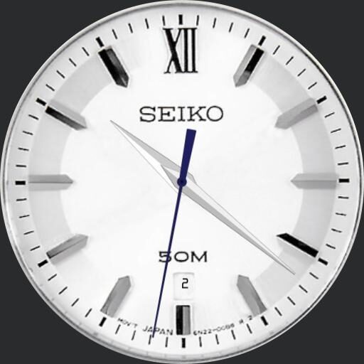 Seiko White + Black