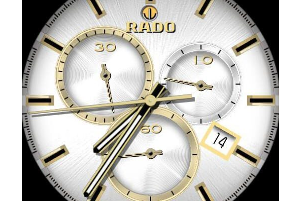RADO HYPERCHROME Automatic Chronograph Light Gold