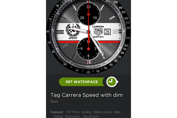 Tag Carrera Speed