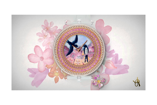 Van Cleef - Fly by Kisses (Animated to kiss on the Hour)