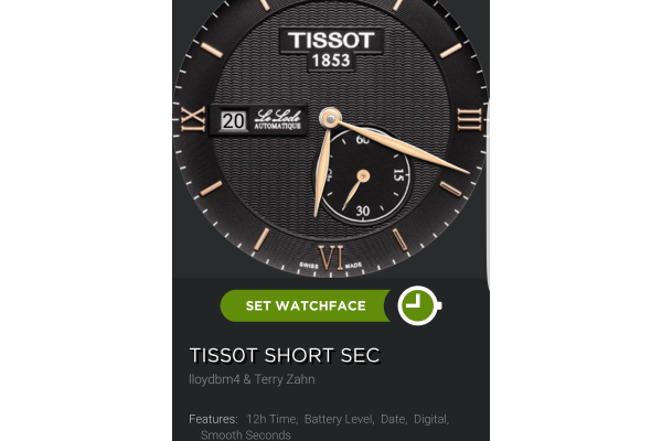 Tiss0t Short Second