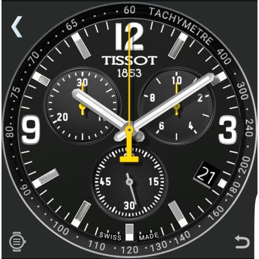TISSOT TOUR DE FRANCE ~ Tap Dim modes