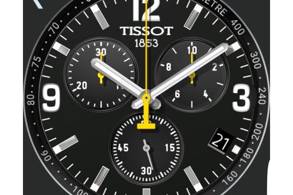 TISSOT TOUR DE FRANCE ~ Tap Dim modes