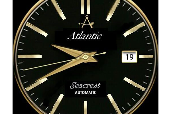 Atlantic Seacrest Automatic Black Gold