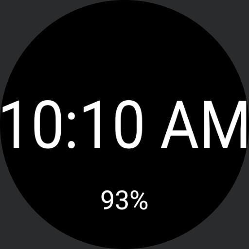 Simple With Battery And Calendar