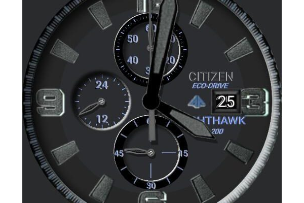 citizen eco drive nighthawk auto dim options