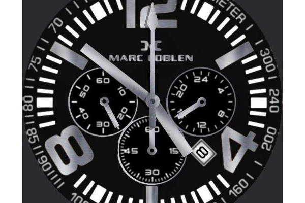 Marc Coblen chronometer - Silver