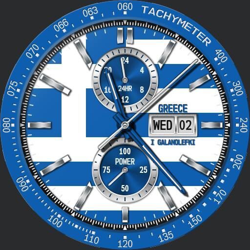 Greek Flag Modular Racer by QWW
