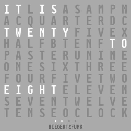 Qlocktwo W (EN)