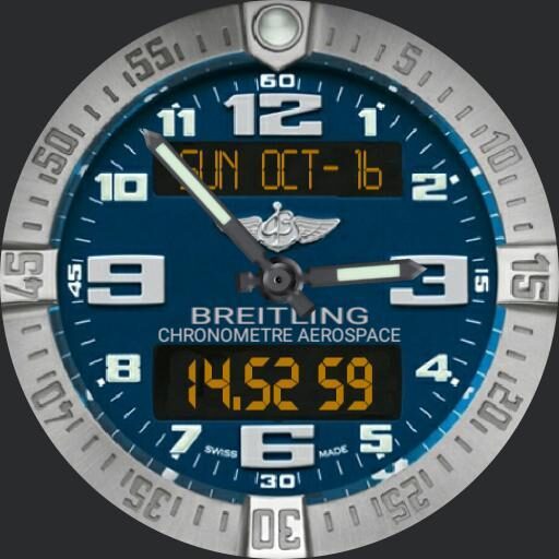 Breitling aerospace blue