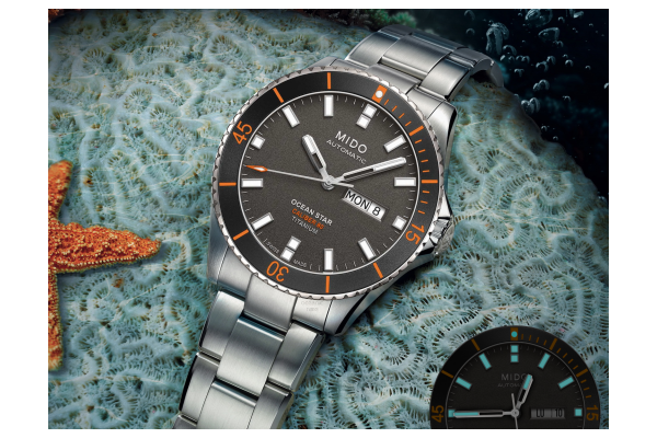 Mido Ocean Star Captain Titanium
