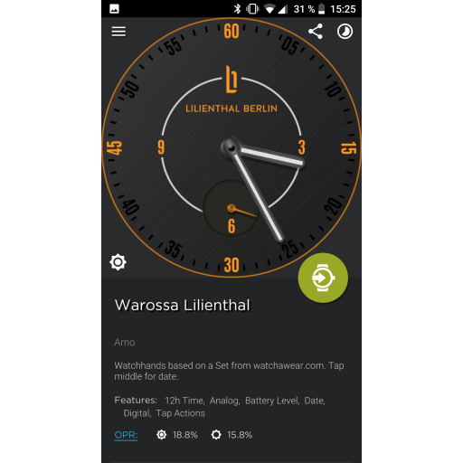 Warossa LILIENTHAL limited Edition