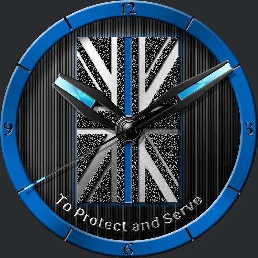 Thin Blue Line Union Jack