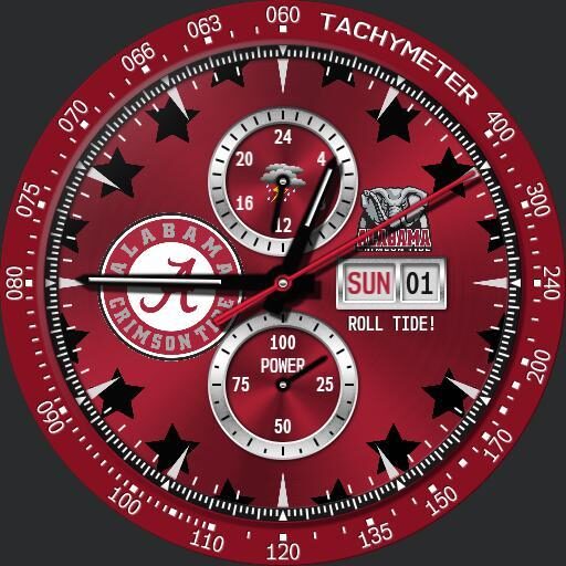 Alabama Crimson Tide Racer, thanks to QWW