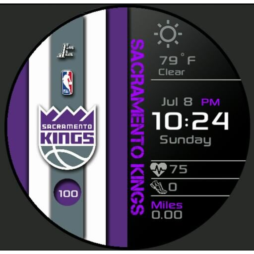 Kings Striped Digital