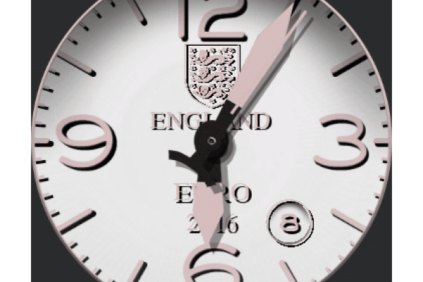 England Supporter Face White