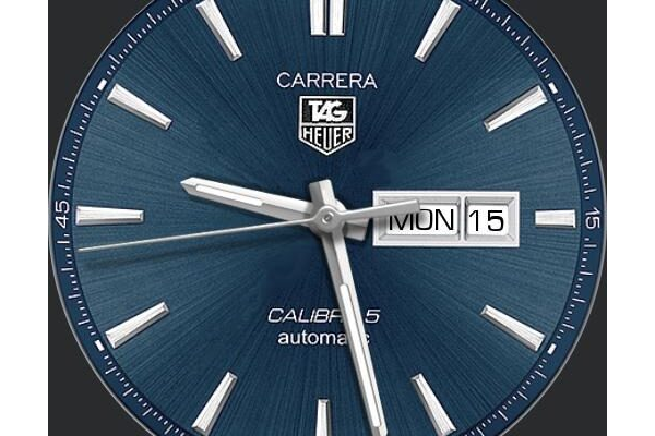 TAG Heuer Calibre 5 day date switcher and slo glo options