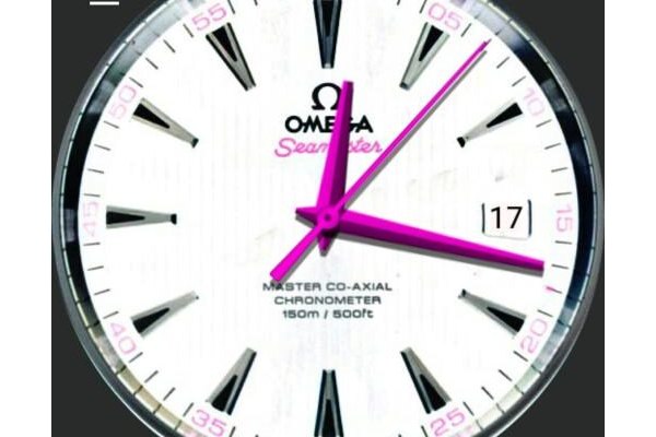 Omega Seamaster WolfEd Pink