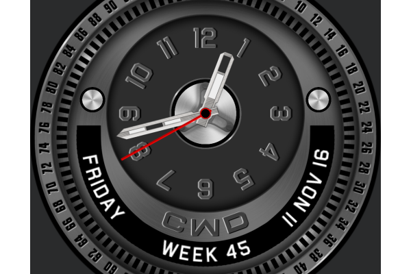 CWD 500 Analog Clock