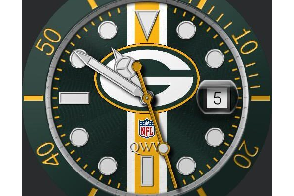Green Bay Packers Metallic GronDiver by QWW