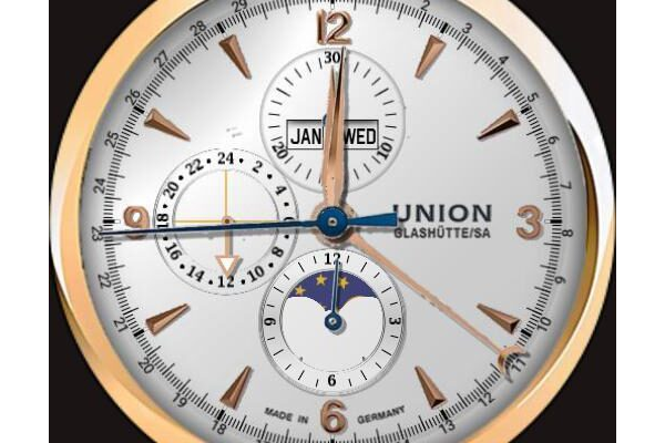 Union Glashütte Belisar Chronograph Mondphase