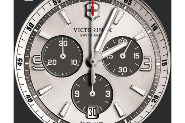 Victorinox Night Vision Chrono - white