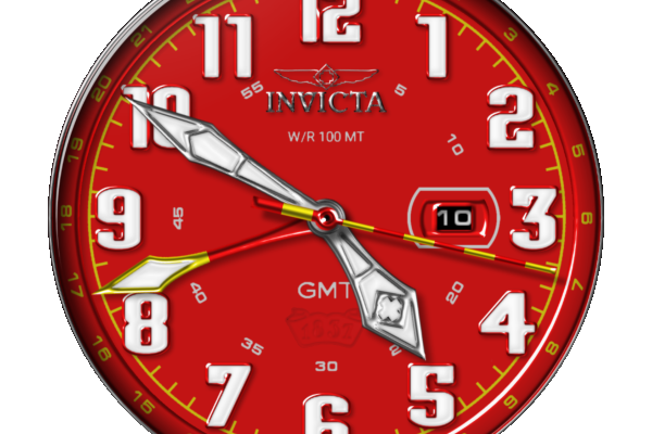 Invicta 18889 red no Dim/Lume