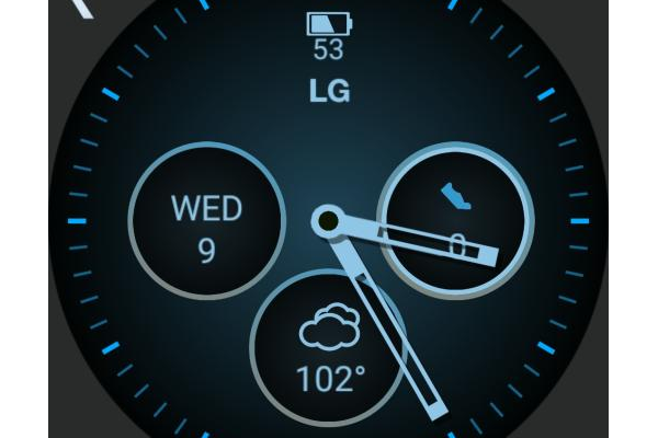 Moto 360 modified v2 Watch with LG logo