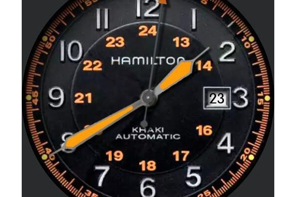 Tribute - Hamilton Khaki - black