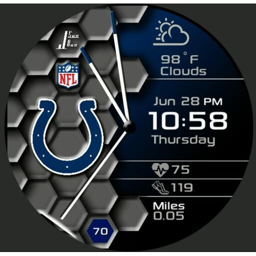 Colts Hexagon by JSooHoo