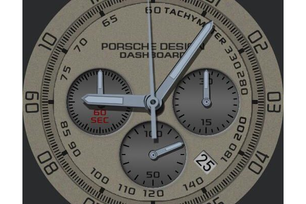 Porsche design dashboard