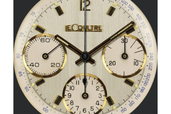 Vintage LaCoultre Chronograph Tribute