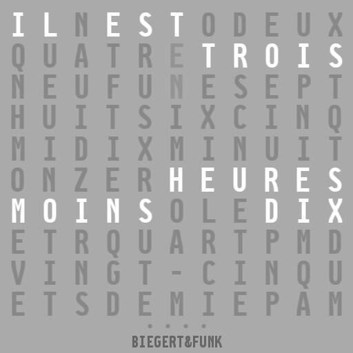 Qlockwo W (FR)